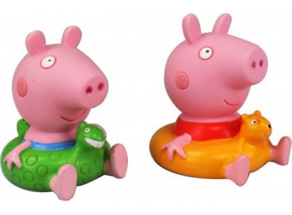 Peppa Pig figurky do koupele 2ks zelený kruh