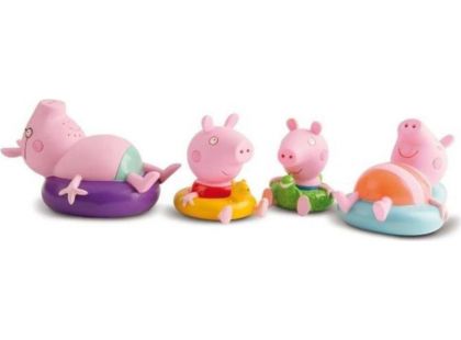 Peppa Pig figurky do koupele 4ks rodina