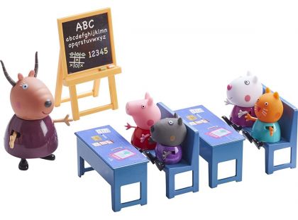 Peppa Pig školní třída 5 figurek