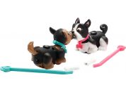 Pet Parade 2pack zvířátko 9,5 x 5 x 4 cm - černo-bílý pejsek