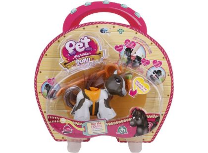 Pet Parade poník 8 x 8 x 2 cm 1pack strakatá