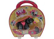 Pet Parade poník 8 x 8 x 2 cm 1pack černá