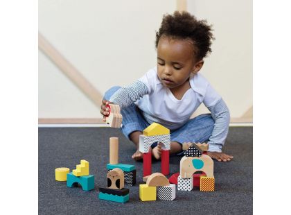 Petitcollage Dřevěné kostky zvířátka