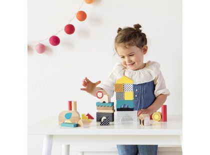 Petitcollage Dřevěné kostky zvířátka