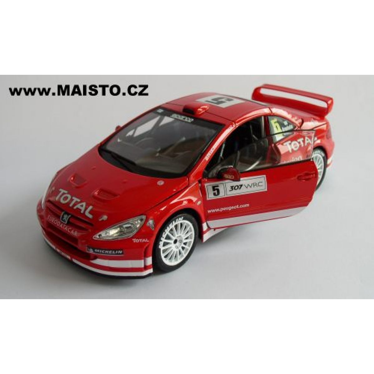 Peugeot 307 WRC (1:18) Maisto | Maxíkovy hračky