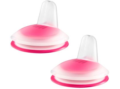 Philips Avent Náhradní hubičky pro první doušky Premium 2ks růžová, modrá - Růžová