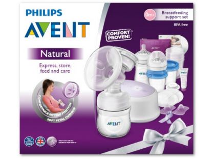 Philips Avent odsávačka Natural elektronická + taštička