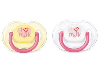 Philips Avent Šidítko Text 0-6m. 2ks Philips Avent Šidítko Text 0-6m. 2ks