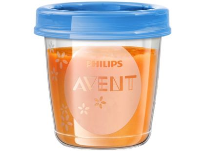Philips Avent VIA pohárky s víčkem 180 ml 5ks
