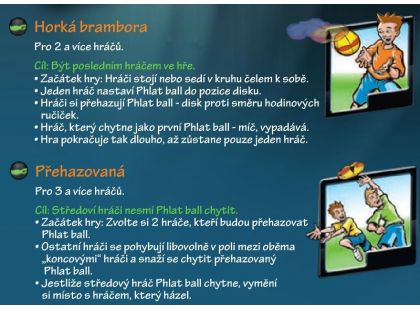 Phlat Ball V3 - Modro-oranžová