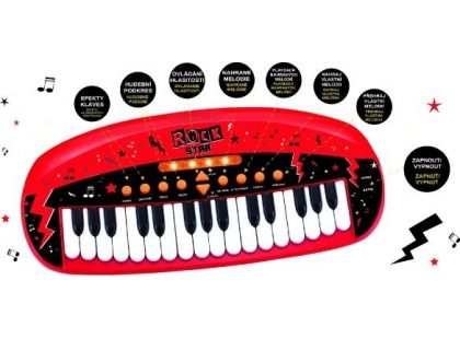 Piano ROCK STAR 31 kláves