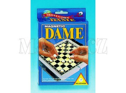 Piatnik Cestovní Dáma - magnet