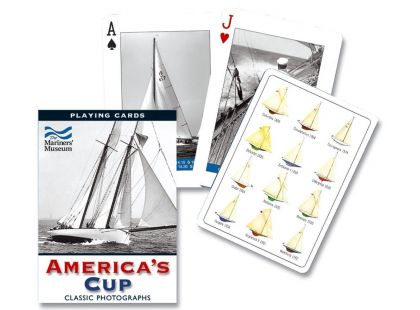 Piatnik Karty Poker Plachetnice America s Cup