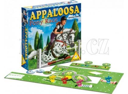 Piatnik Společenská hra Appaloosa Pony Race