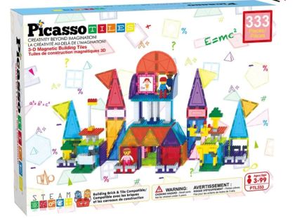 PICASSO STAVEBNICE 333ks stavební bloky set
