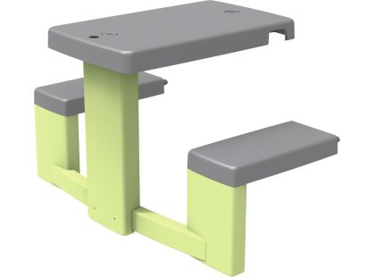 Smoby Piknikový stoleček Life s lavicemi k domečku