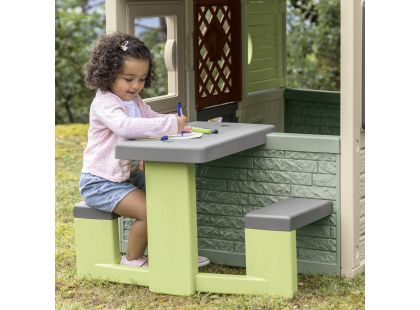 Smoby Piknikový stoleček Life s lavicemi k domečku
