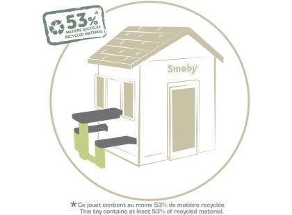 Smoby Piknikový stoleček Life s lavicemi k domečku