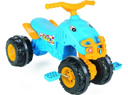 Pilsan Čtyřkolka šlapací ATV modrá