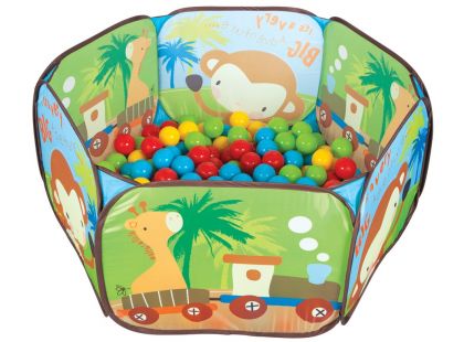 Pilsan Toys Hrací ohrádka a 200 míčků Pilsan Toys Hrací ohrádka a 200 míčků