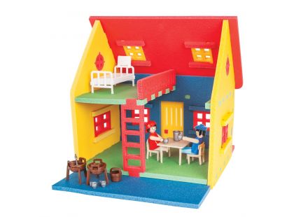 Pilsan Toys stavebnice Poly mini domeček