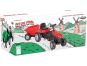 Pilsan Traktor šlapací s valníkem červený 2