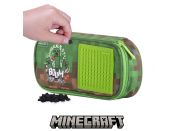 Pixie Crew Minecraft studentský penál zeleno-hnědý s malým panelem