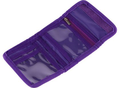 Pixie Crew Peněženka na suchý zip s vnitřní kapsou na zip a prostorem pro karty a bankovky 10-41
