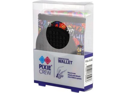 Pixie Crew Peněženka na suchý zip s vnitřní kapsou na zip a prostorem pro karty a bankovky