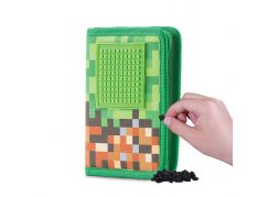 Pixie Crew školní penál Minecraft zeleno-hnědý 04