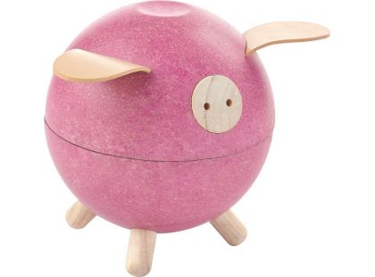 Plan Toys Kasička růžové prasátko