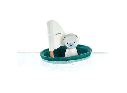 Plan Toys Plachetnice s ledním medvědem