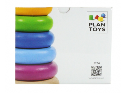 Plan Toys Stohovací kroužky