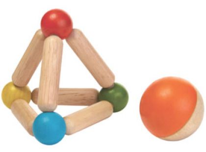 Plan Toys Tvarovací chrastítko - Triangle