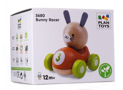 Plan Toys Závodník - králíček