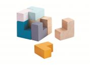 PlanToys 3D Puzzle mini kostka 9 dílků