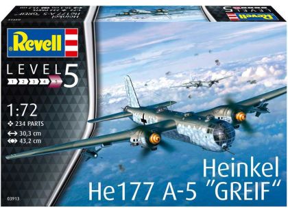 Revell Plastic ModelKit letadlo 03913 Heinkel He177 A-5 Greif 1 : 72