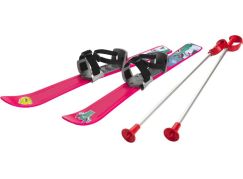 Plastkon Baby Ski Dětské lyže 70 cm 2012 PP refl.růžové - Poškozený obal
