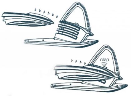Plastkon Skiboby Skidrifter mystic zelené - Poškozený obal