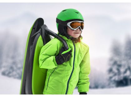 Plastkon Skiboby Skidrifter mystic zelené - Poškozený obal