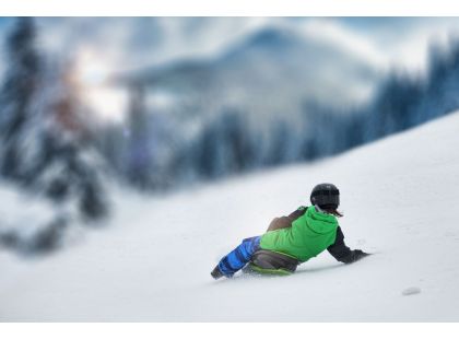 Plastkon Skiboby Skidrifter mystic zelené - Poškozený obal