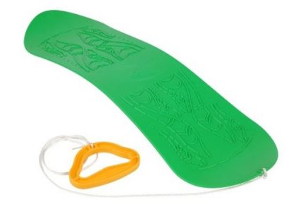 Plastkon Snowboard Skyboard zelený