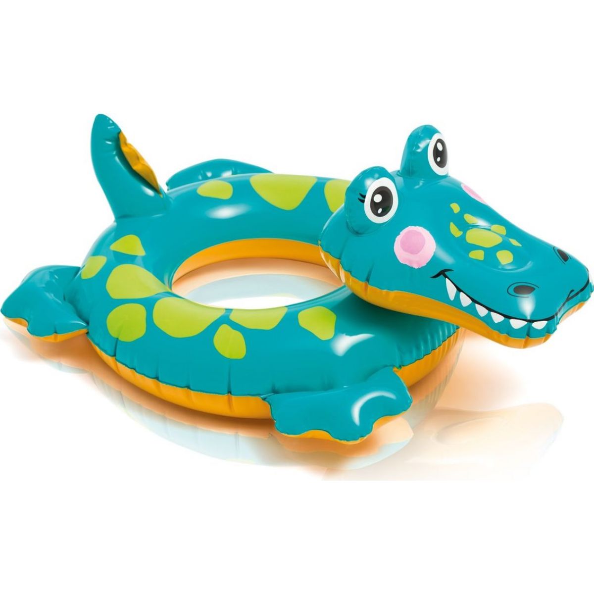 Intex 58221 Plavací kruh Zvířátka 71 x 56 cm - Krokodýl