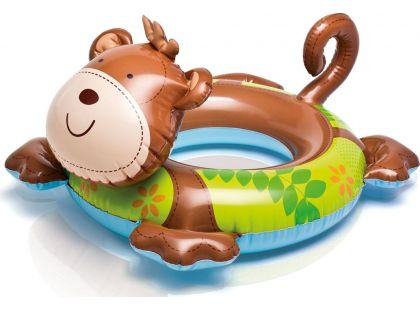 Plavací kruh Zvířátka Intex 58221 - Opička Plavací kruh Zvířátka Intex 58221 - Opička
