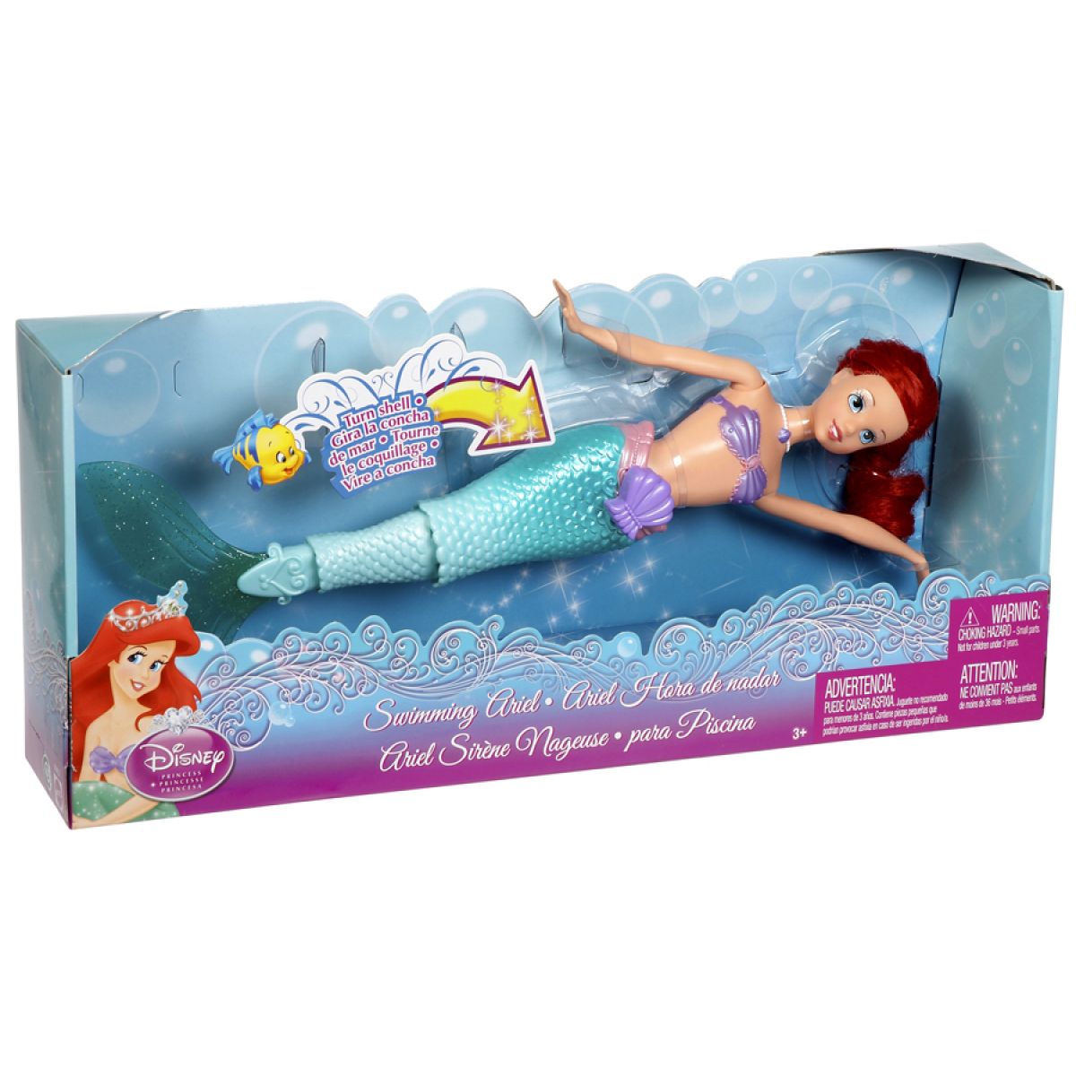 Plavající Ariel Mattel V9457
