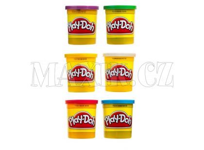 Play-Doh 4 tuby + 2 tuby ZDARMA