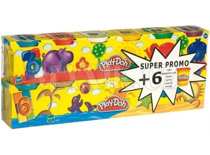Play-Doh 6+6 kelímků