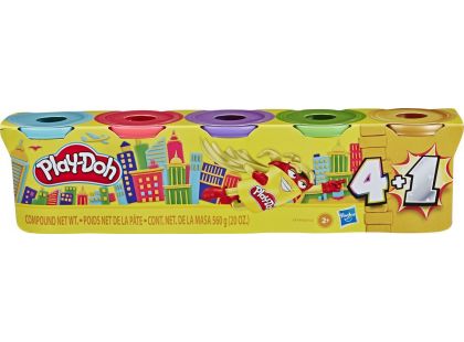 Play-Doh balení 5ks Zlatá