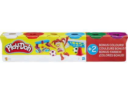 Play-Doh balení 6 tub - základní barvy