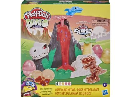 Play-Doh Dinosaurus na ostrově